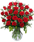 24 Radiant Roses (Red Roses Arrangement)
