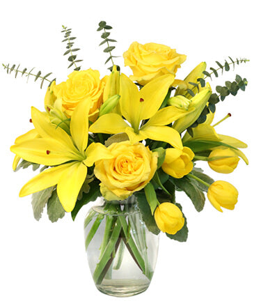 Sunshine of Spring (Vase Arrangement)