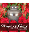 Elegant Memorial Florals (Cremation Designer's Choice)