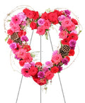 Heartfelt Array (Standing Wreath)
