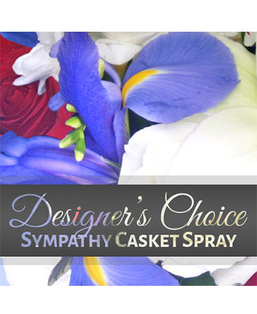 Sympathy Casket Spray (Designer's Choice)
